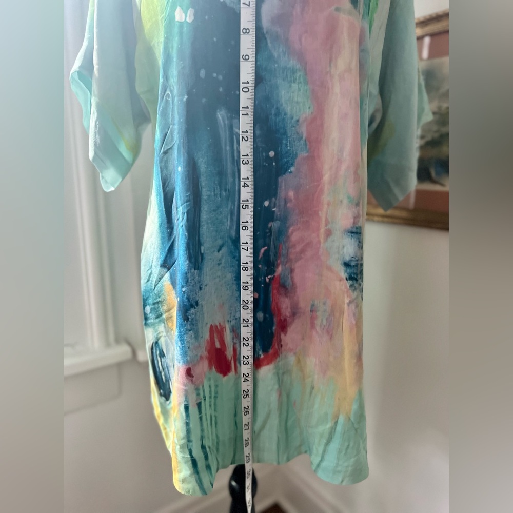 Anthropologie Multicolor Abstract Mini Dress - Picture 12 of 12